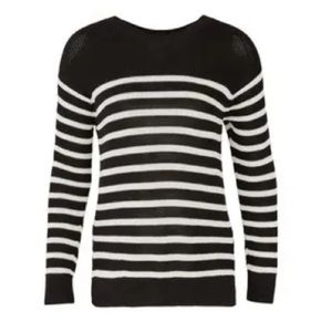 Fuzzi striped Gianna sweater